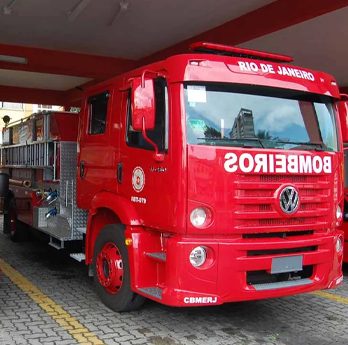 Caminhão do Corpo de Bombeiros do Rio de Janeiro